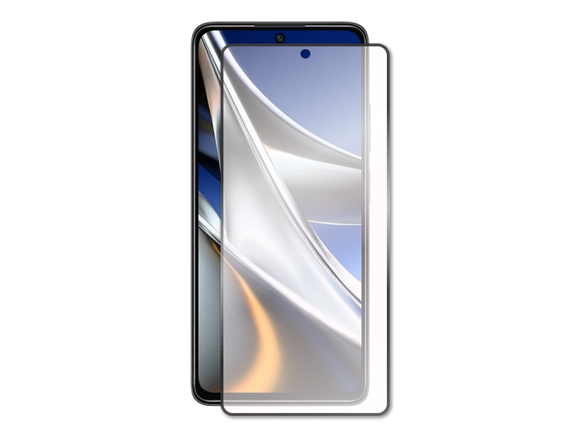 фото Защитное стекло neypo для xiaomi poco x4 pro 5g full glue glass black frame nfgl50607