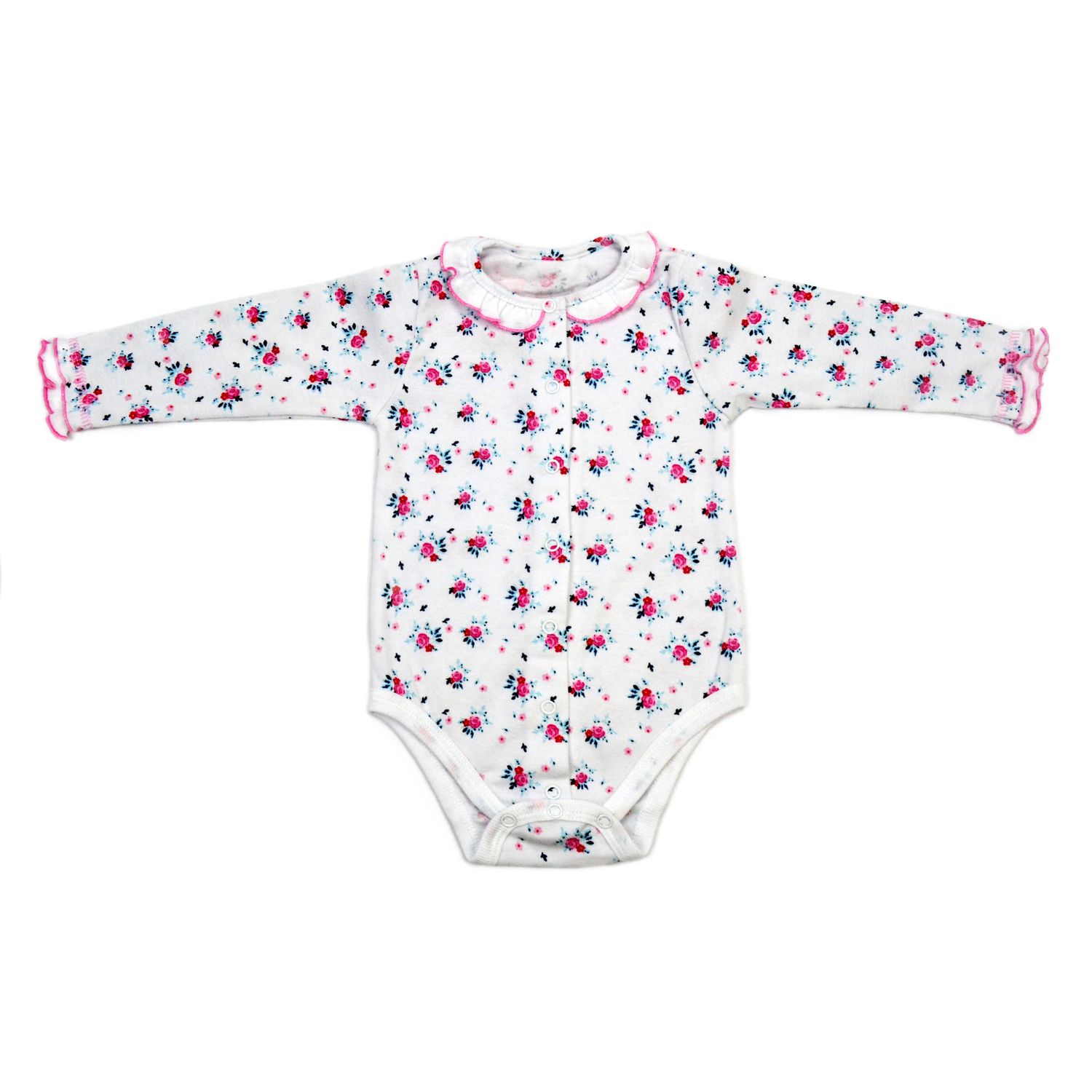 

Боди для детей Ярко 02766 РС белый 68, 02766 РС