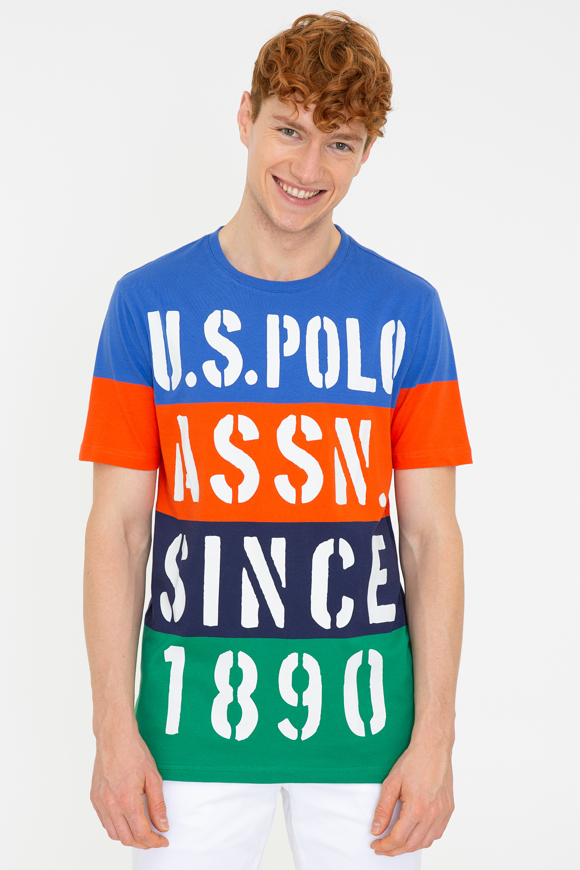 

Футболка мужская U.S. POLO Assn. G081SZ0110DAVIS разноцветная 2XL, G081SZ0110DAVIS