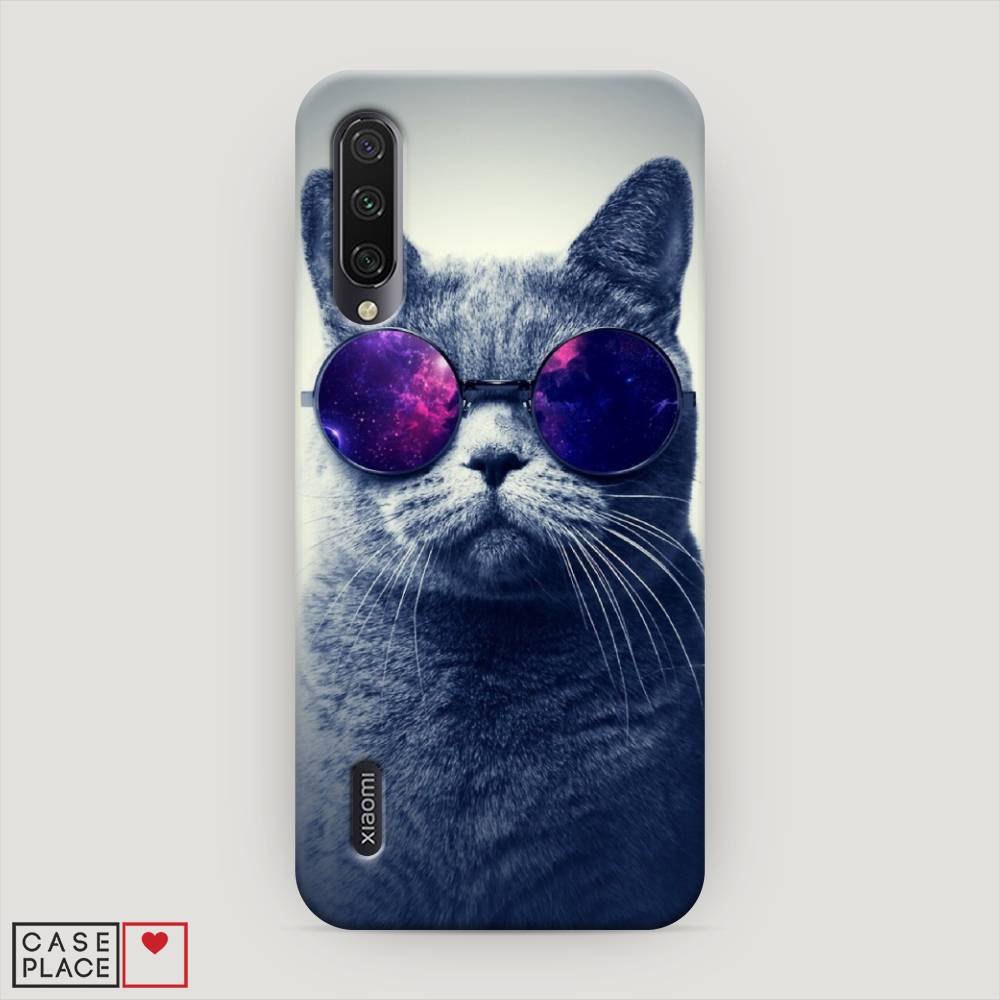

Пластиковый чехол "Космический кот" на Xiaomi Mi A3, 36020-1