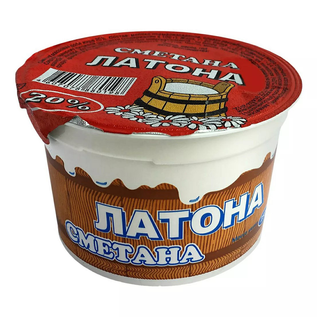 

Сметана Латона 20% 180 г