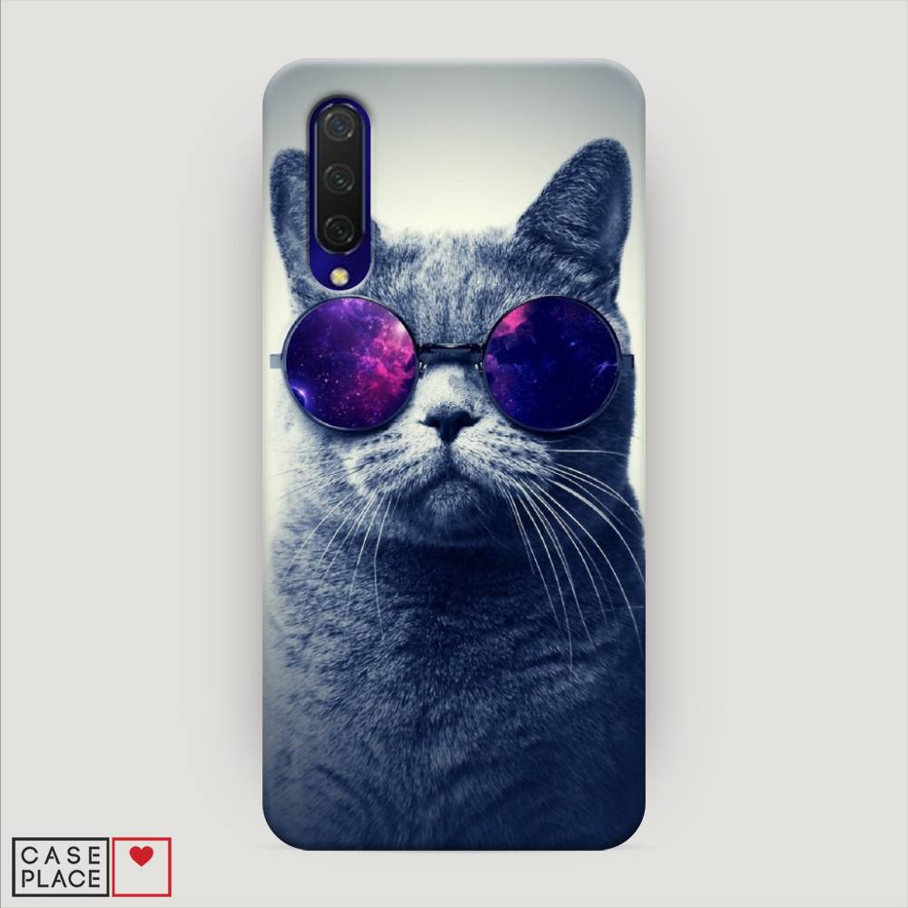 

Пластиковый чехол "Космический кот" на Xiaomi Mi CC9, 36120-1