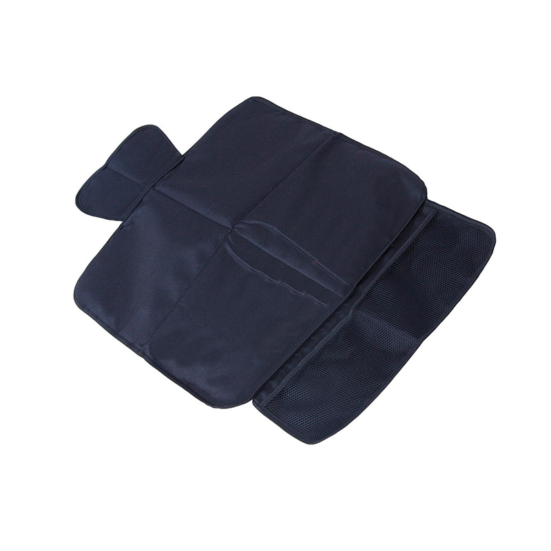 Накидка на сиденье защитная под автокресло без спинки (карманы) черная ВЕЗДЕХОД НДА