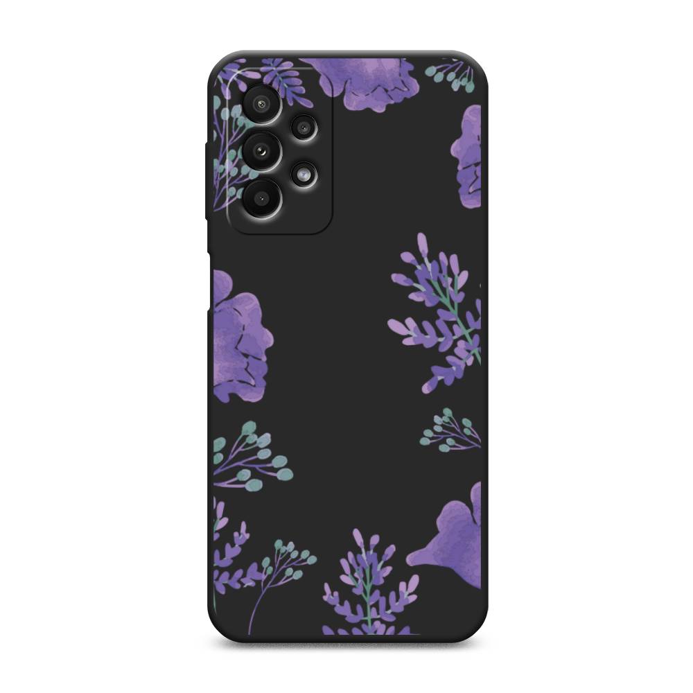 

Чехол Awog на Samsung Galaxy A23 / Самсунг A23 "Сиреневая цветочная рамка", Разноцветный, 2105052-1
