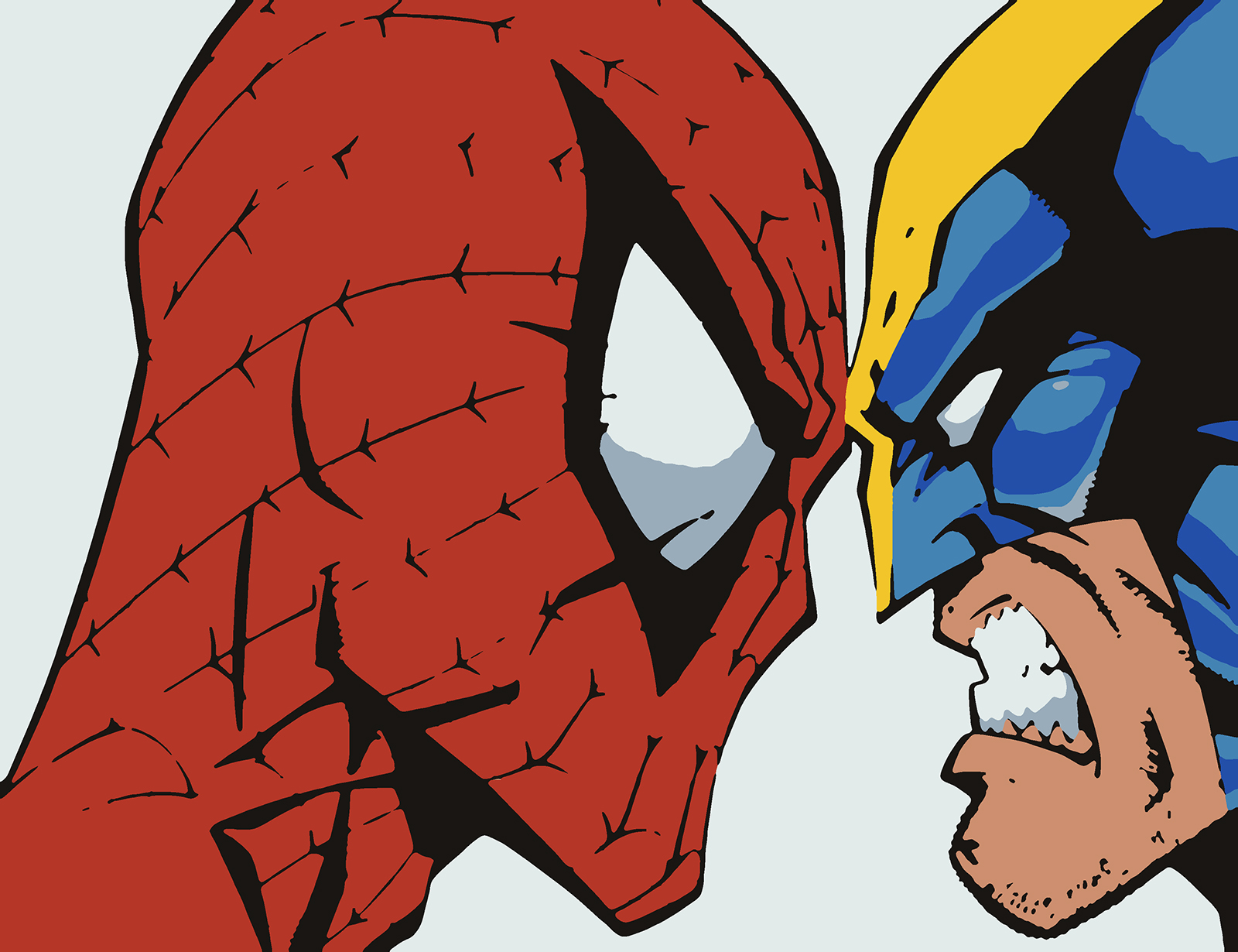 

Картина по номерам Красиво Красим Противостояние 60х90см, Противостояние