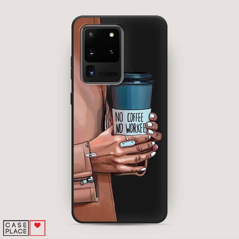 

Чехол Awog на Samsung Galaxy S20 Ultra "No coffee", Разноцветный, 29452-1