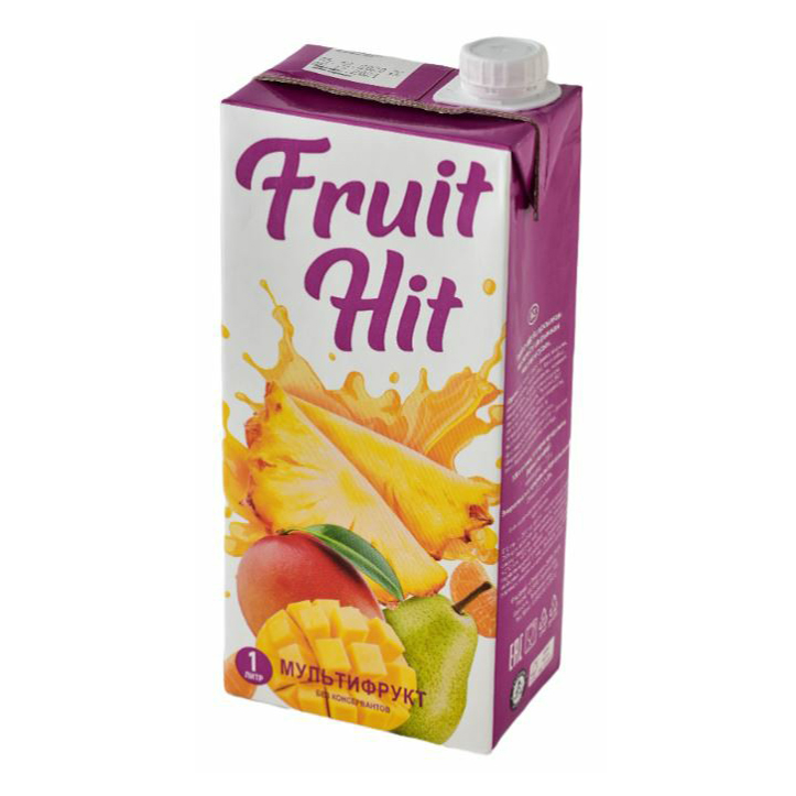 Нектар Fruit Hit Мультифрукт 1 л