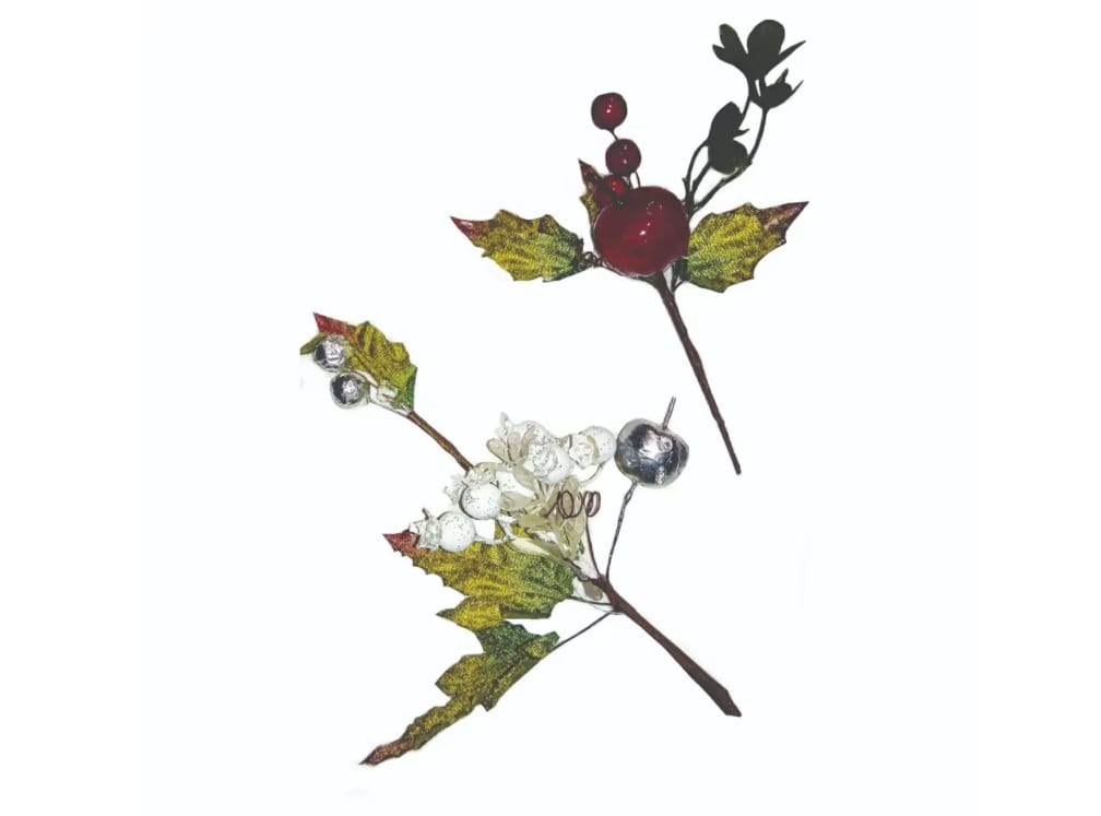 

Новогодняя ветка 8 см в ассортименте