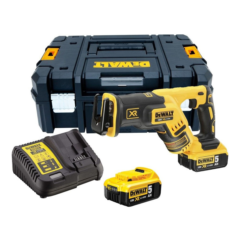 Аккумуляторная сабельная пила DeWalt DCS367P2-QW 18V