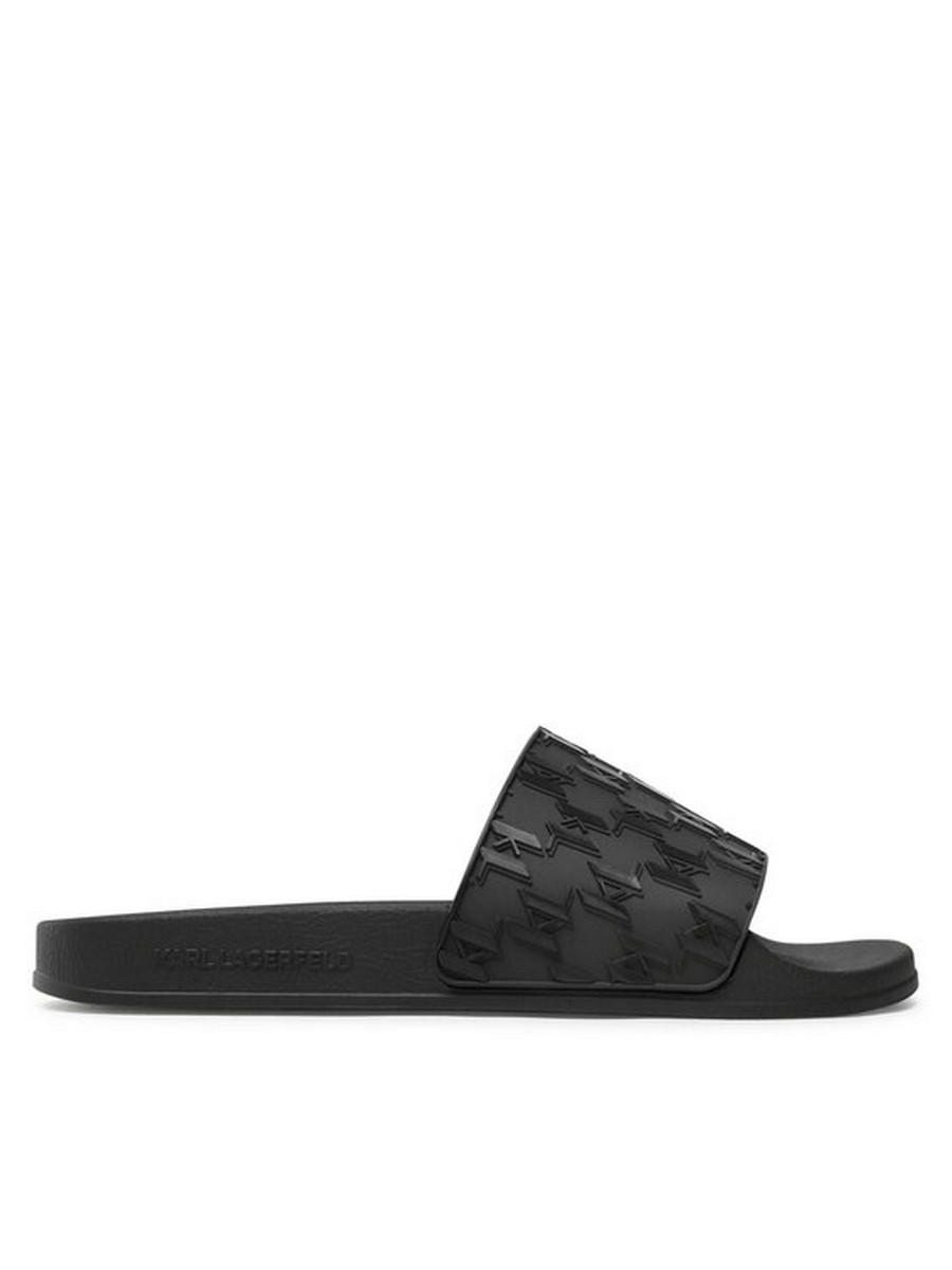 

Сланцы мужские Karl Lagerfeld KL70003 черные 42 EU, Черный, KL70003