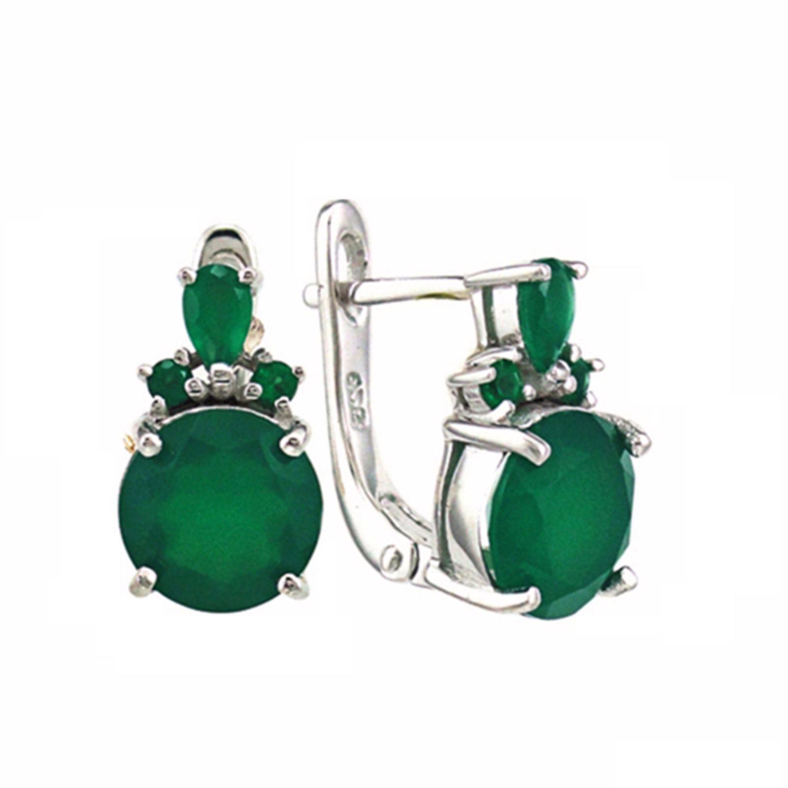 

Серьги женские из серебра Balex Jewellery 2405937050, хризопраз