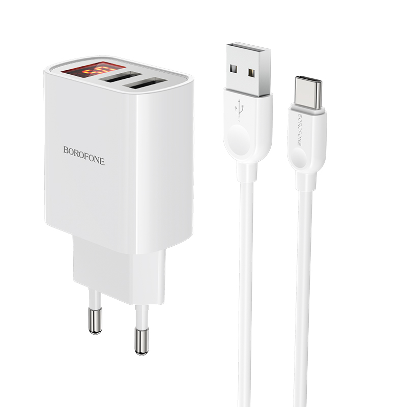 

Кабель Thunderbolt 3 - Thunderbolt 3 Borofone BA58A Mighty 1 м белый, BA58A Mighty