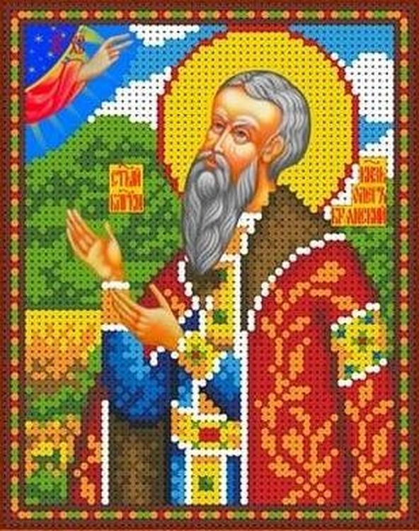 

Рисунок на ткани «Святой Олег»