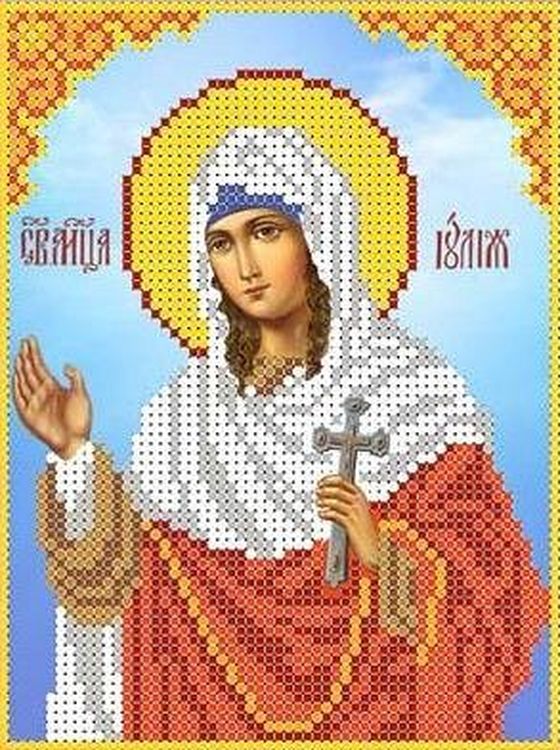 

Рисунок на ткани «Святая Юлия»