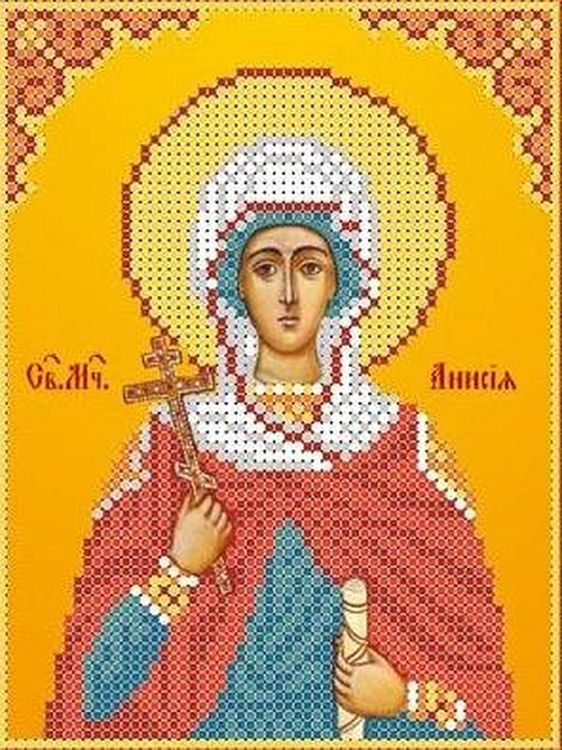 

Рисунок на ткани «Святая Анисия»
