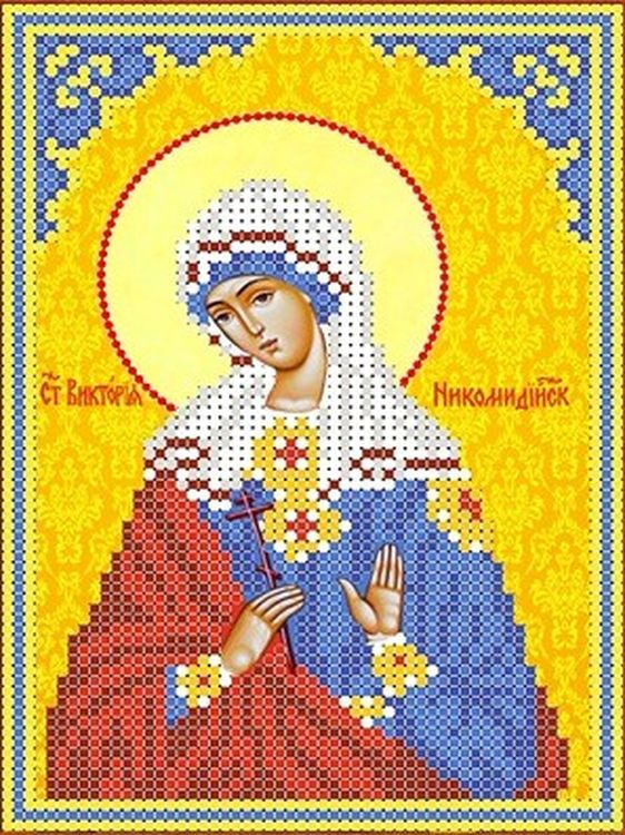 

Рисунок на ткани «Святая Виктория»