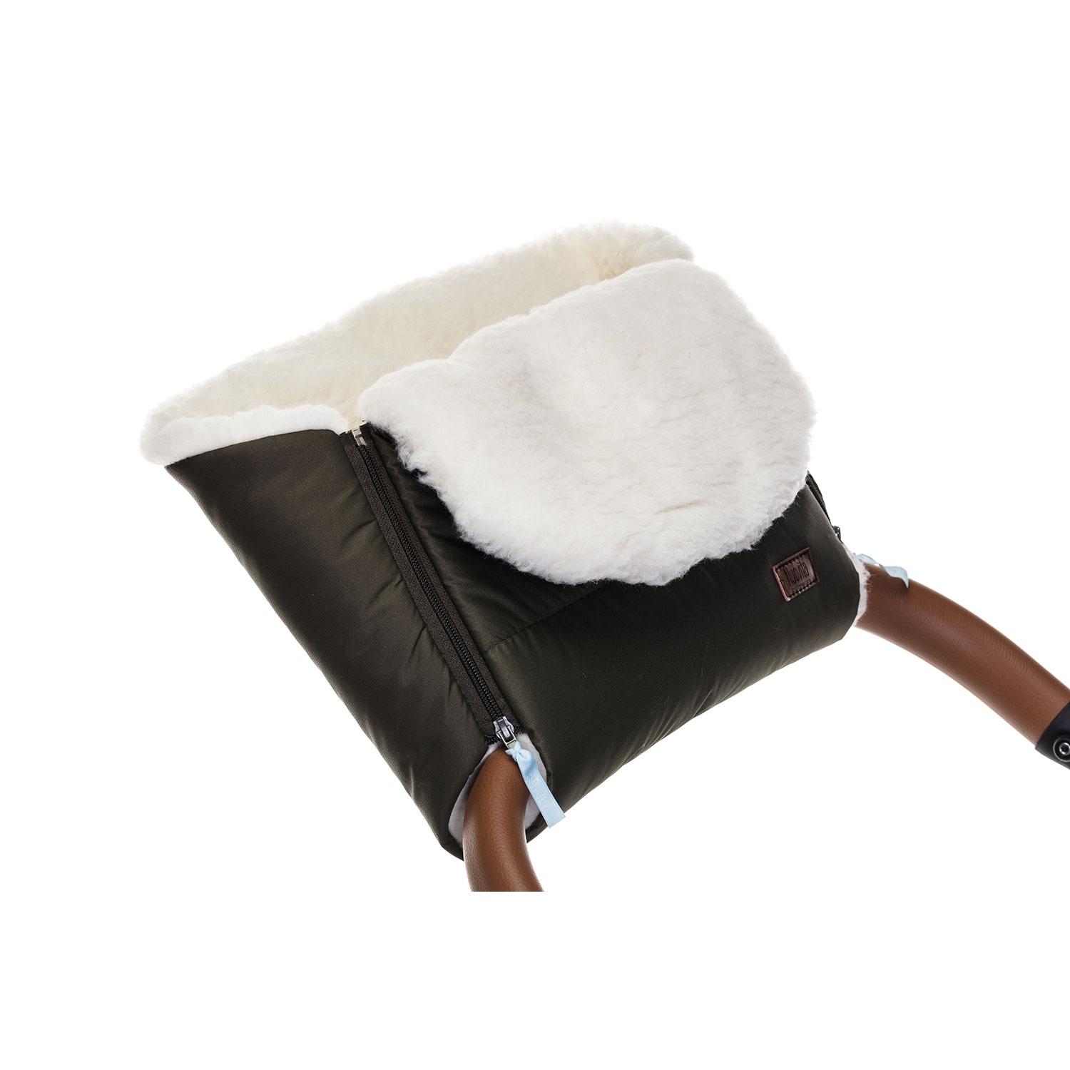 Муфта меховая для коляски Nuovita Vichingo Bianco, цвет хаки чехол на рюкзак 60 л хаки