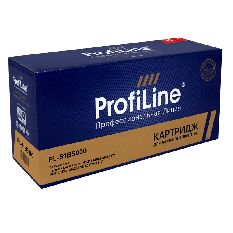 

Картридж для лазерного принтера Profiline (PL-51B5000) черный, совместимый