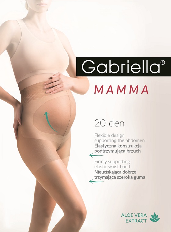 Колготки женские Gabriella GAB Mamma 20 черные 2