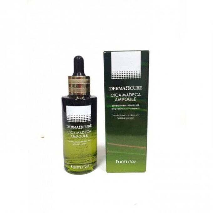 

Ампульная сыворотка с мадекассосидом FarmStay Derma Cube Centella Madeca Ampoule, Сыворотка