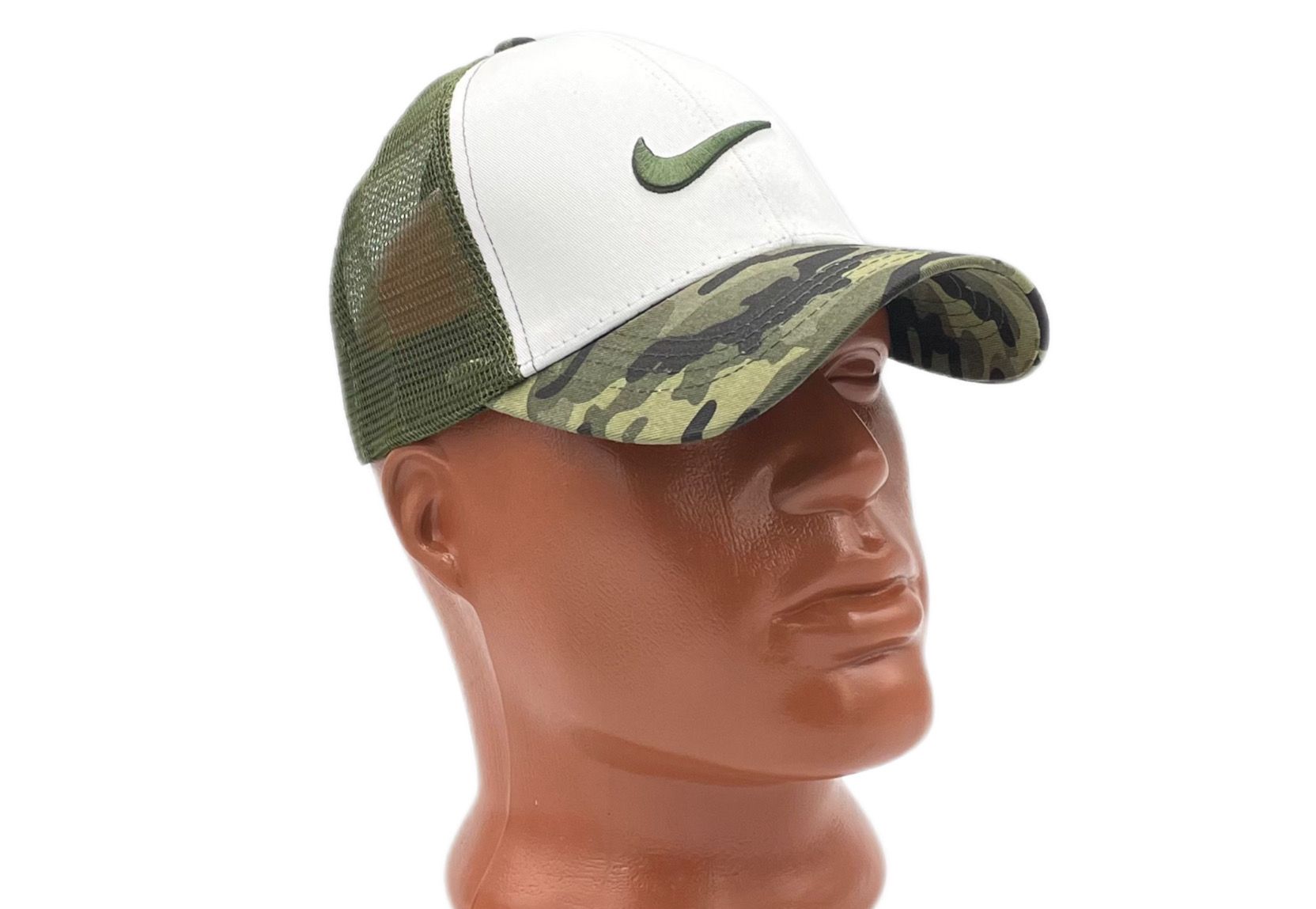 

Бейсболка мужская Nike 95612235779341 камуфляж, р.56-58, Зеленый, 95612235779341