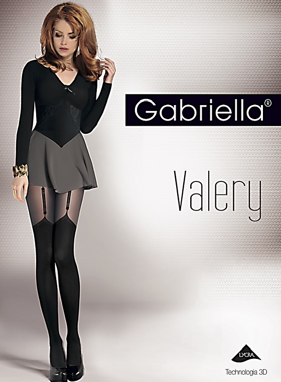 

Колготки женские Gabriella GAB Valery черные 3, GAB Valery