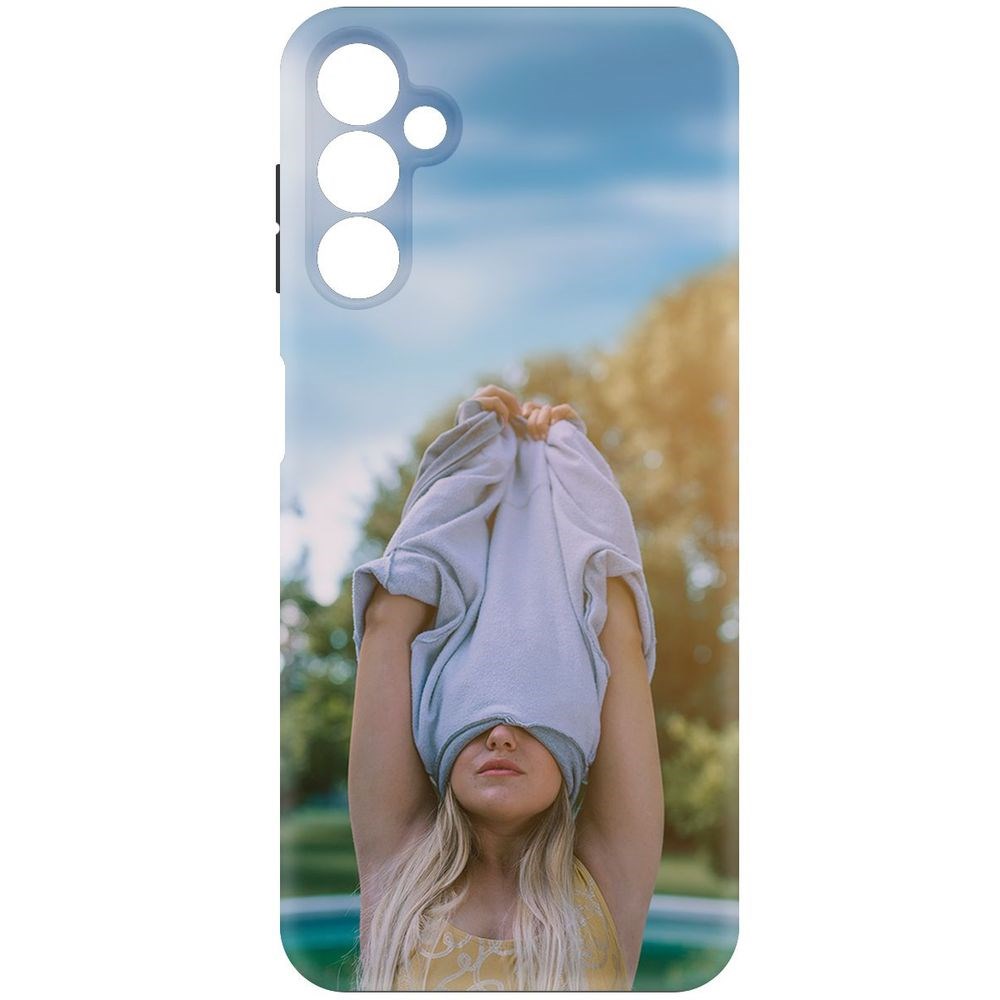 

Чехол-накладка Софт Футболка женская для Samsung Galaxy A14 4G (A145)