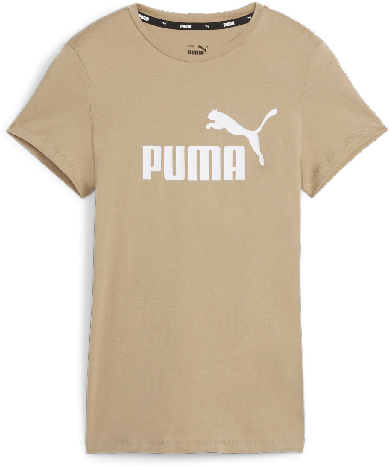 Футболка женская PUMA ESS Logo Tee (s) бежевая M