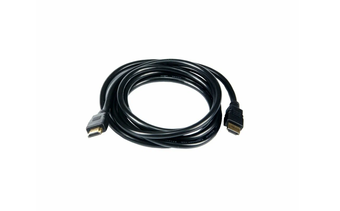 

Кабель Bion HDMI - HDMI вилка-вилка 2м черный, BN-HDMI2MM-2M