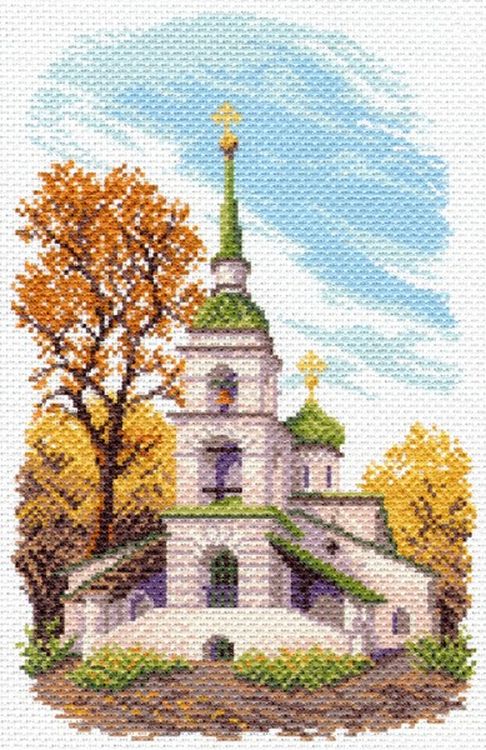 

Рисунок на ткани «Храм Анастасии»
