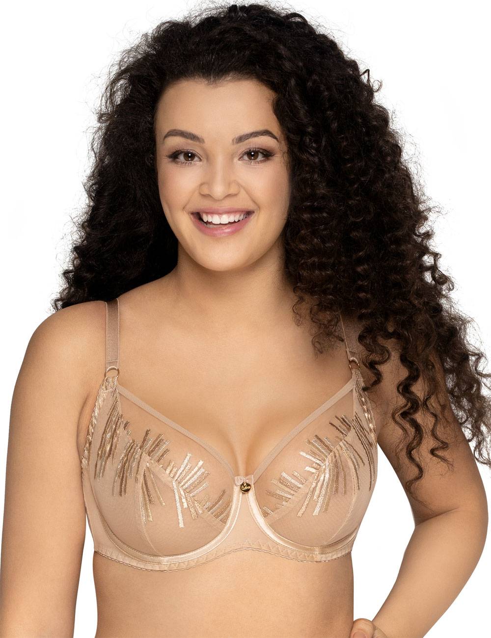 

Бюстгальтер женский AVA 1942 M Maxi бежевый 95F, 1942 M Maxi