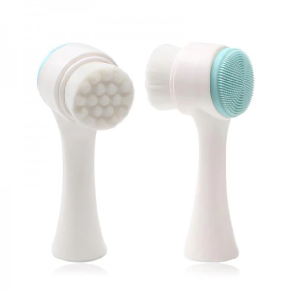 

Щётка для лица Beemyi силиконовая двусторонняя, 1574-259