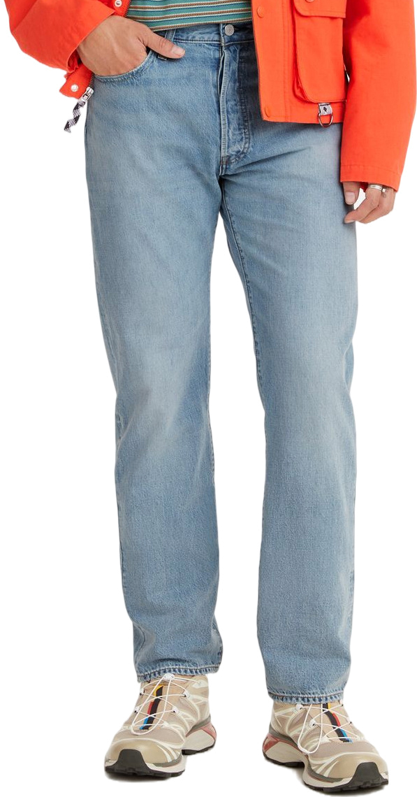 

Джинсы мужские Levi's 501® LEVIS®ORIGINAL FIT LIGHT INDIGO - WORN IN голубые 30/32, Голубой, 501® LEVIS®ORIGINAL FIT LIGHT INDIGO - WORN IN