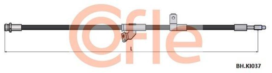 

COFLE Шланг тормозной передн лев KIA Magentis 05- 1шт