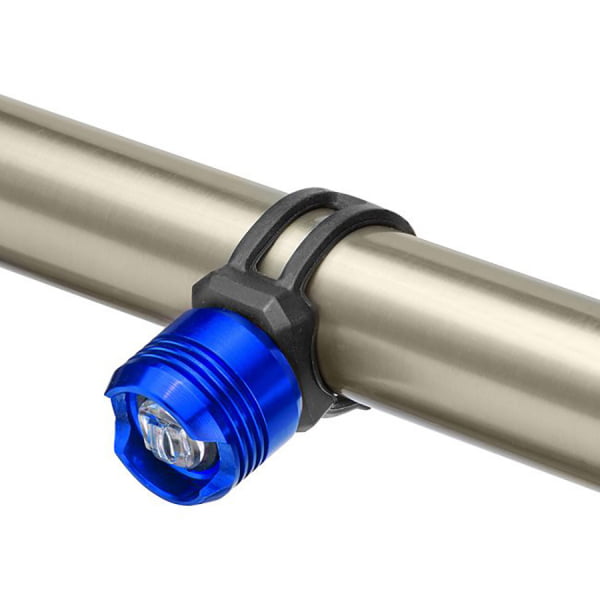 Фонарь велосипедный JING YI габаритный, JY-3006F, передний, синий