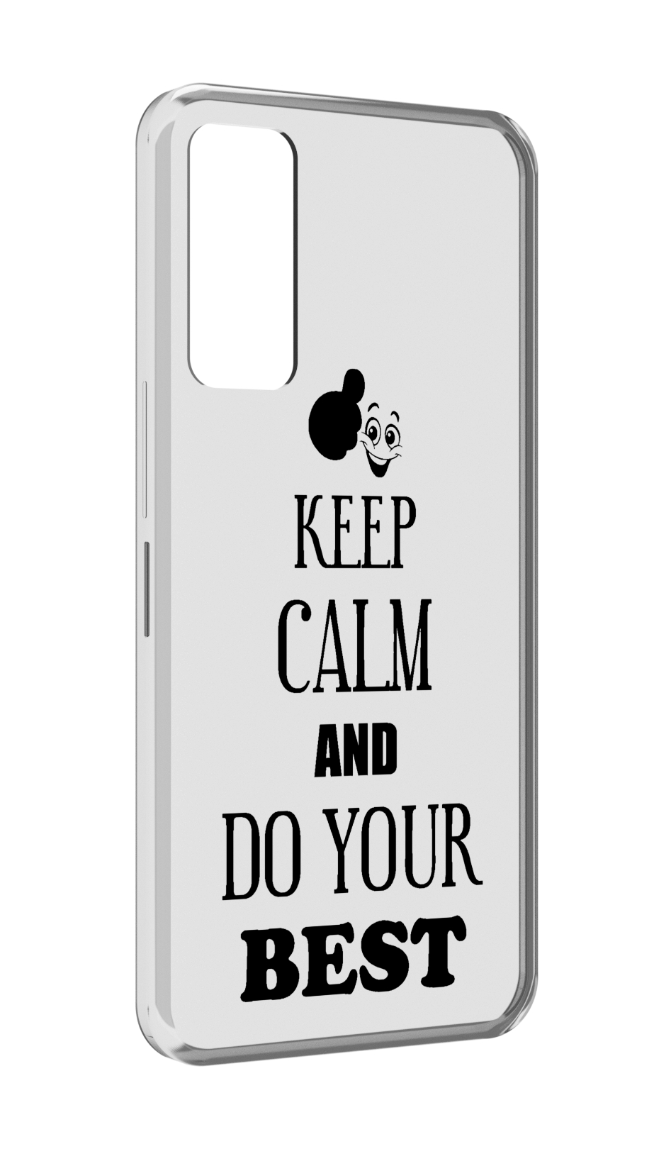 

Чехол MyPads keep-calm-and для TCL 30 / TCL 30 5G / TCL 30+ plus, Прозрачный, Tocco