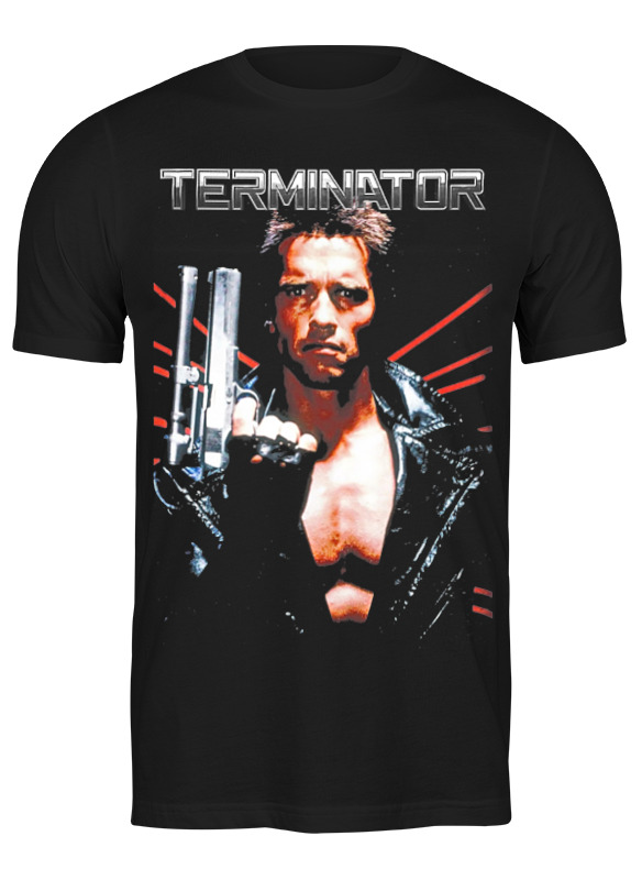 

Футболка мужская Printio Terminator черная 2XL, Черный, Terminator