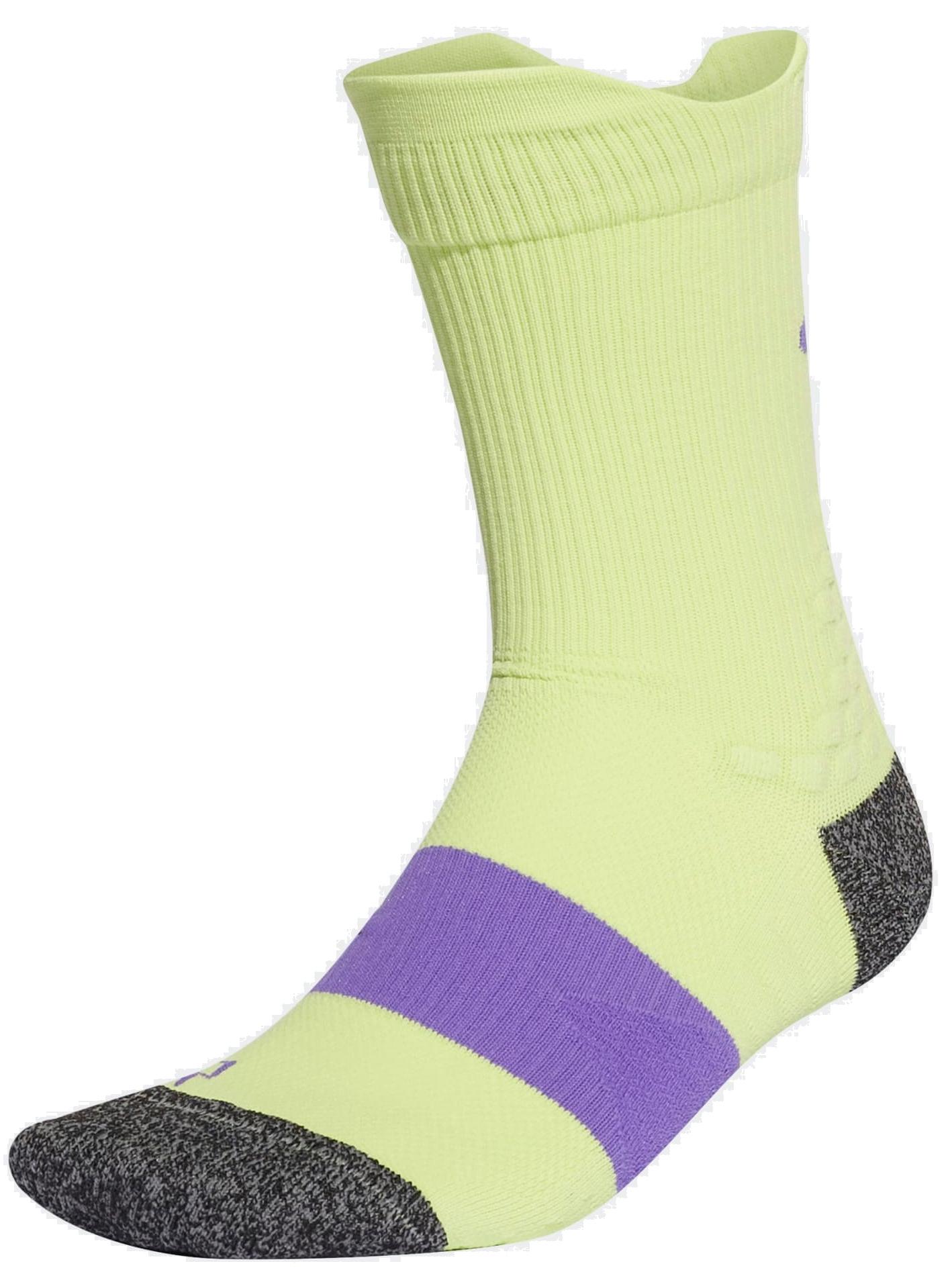 

Носки Adidas 2022 Runxub22 Pulse Lime/Purple Rush Us:l