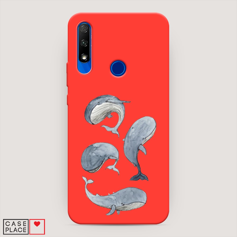 

Чехол Awog на Honor 9X "Киты", Разноцветный, 69953-1