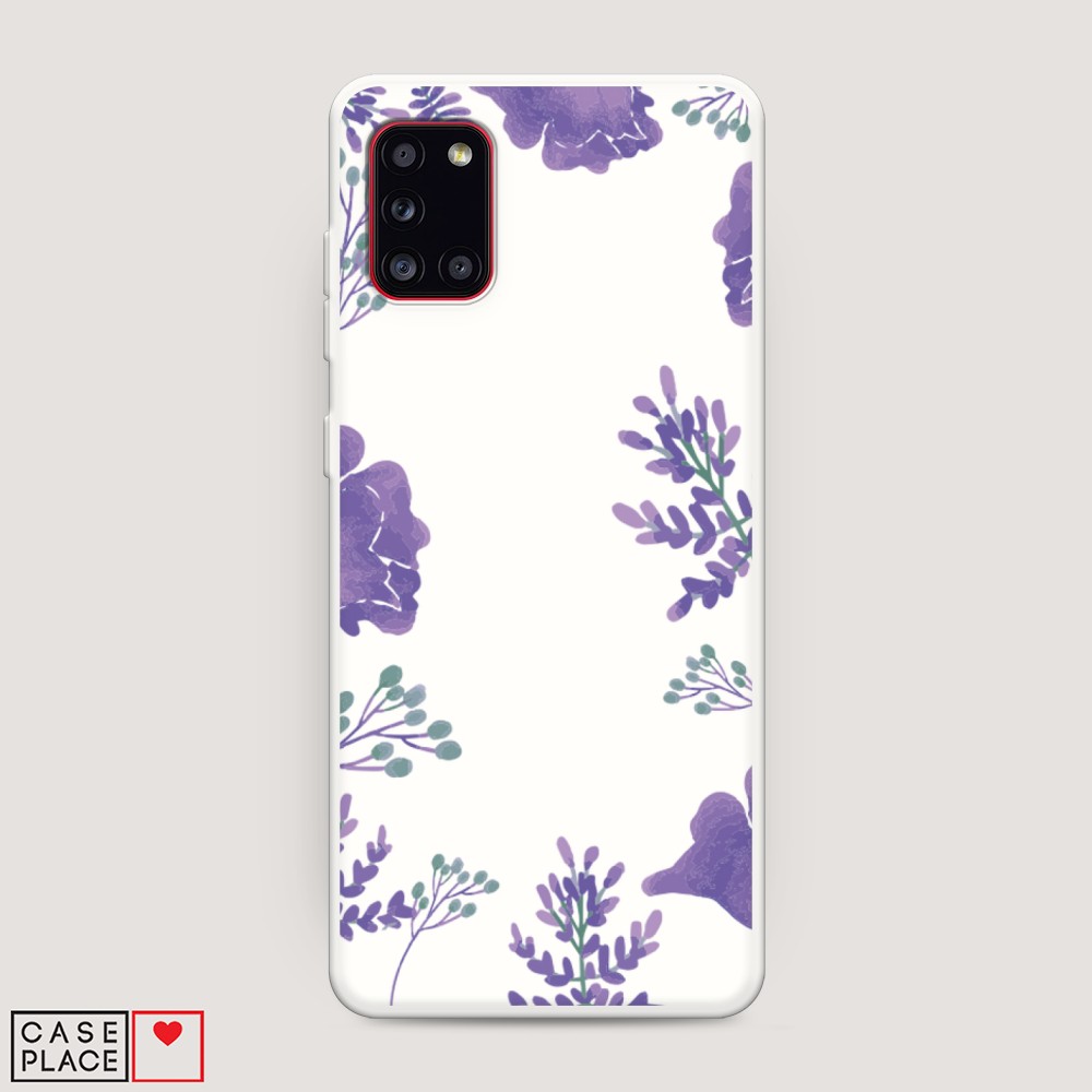 

Чехол Awog на Samsung Galaxy A31 / Самсунг A31 "Сиреневая цветочная рамка", Разноцветный, 2100357-1