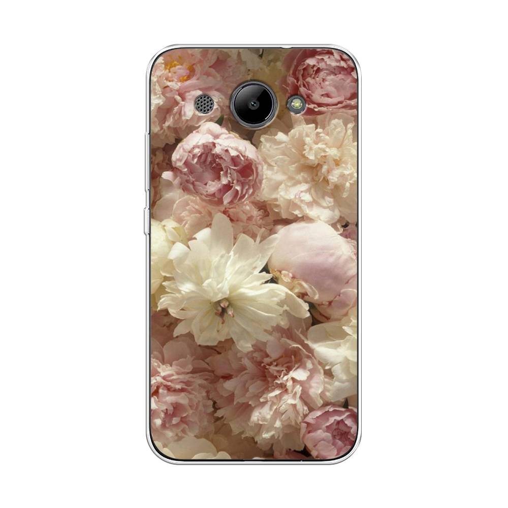

Чехол Awog "Пионы светлые" для Huawei Y3 2017, 62650-8