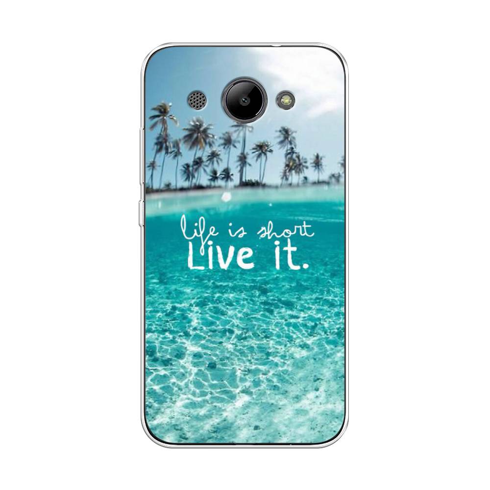 

Чехол Awog "Live it" для Huawei Y3 2017, 62650-7