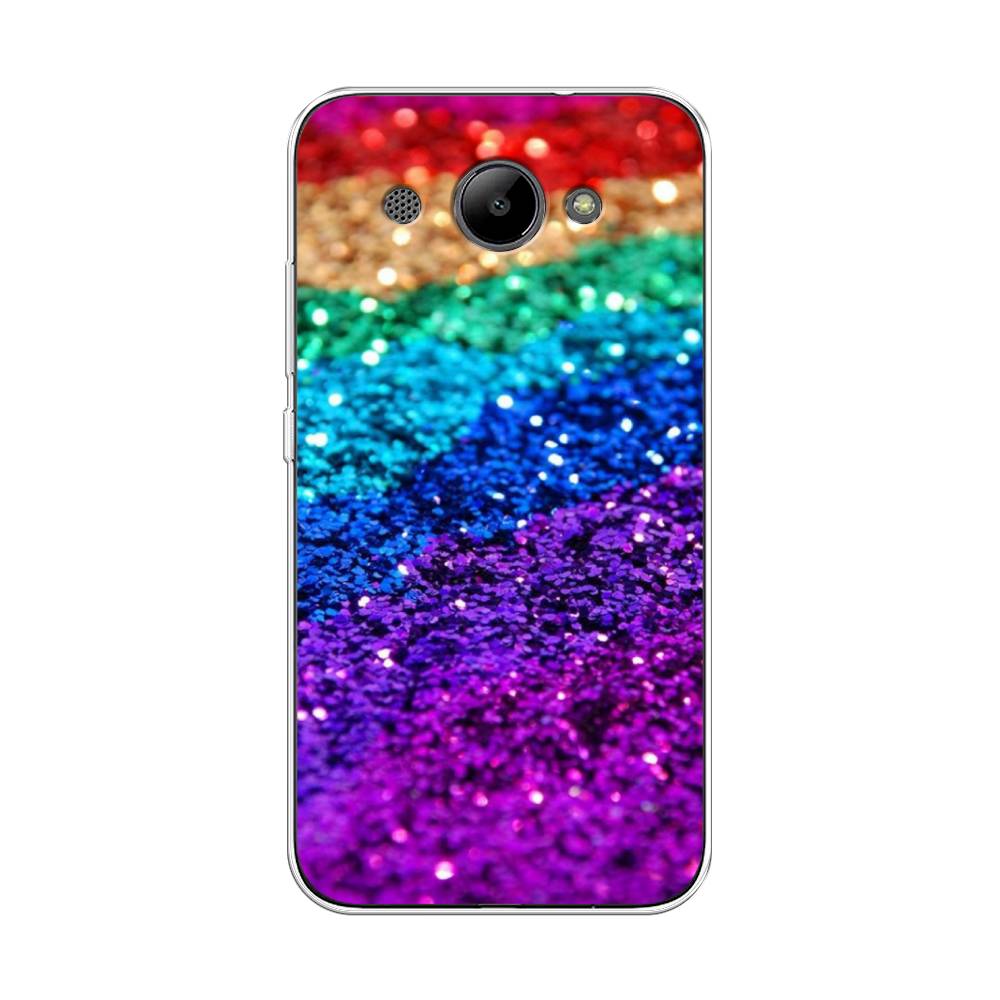

Чехол Awog "Блестящая радуга рисунок" для Huawei Y3 2017, 62650-3