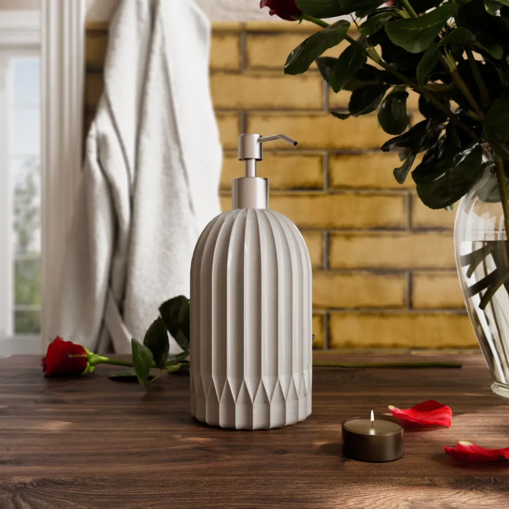 Дозатор для жидкого мыла de coore San Marino 500 мл серый 2311₽