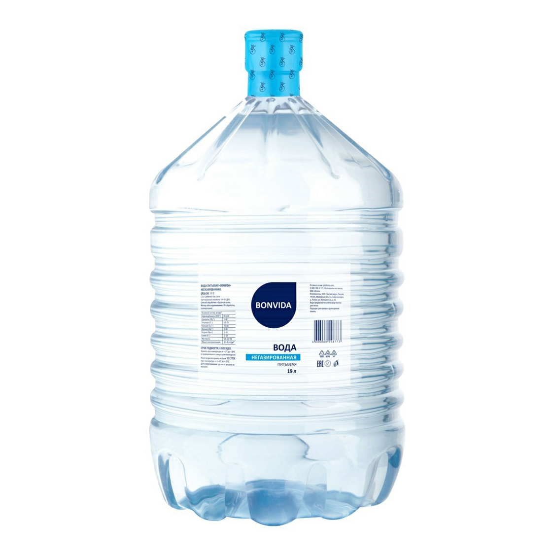 Вода питьевая Bonvida негазированная столовая 19 л