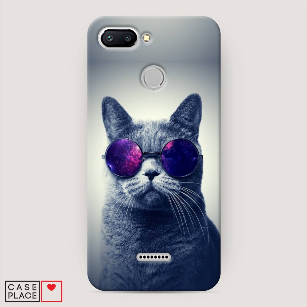 

Пластиковый чехол "Космический кот" на Xiaomi Redmi 6