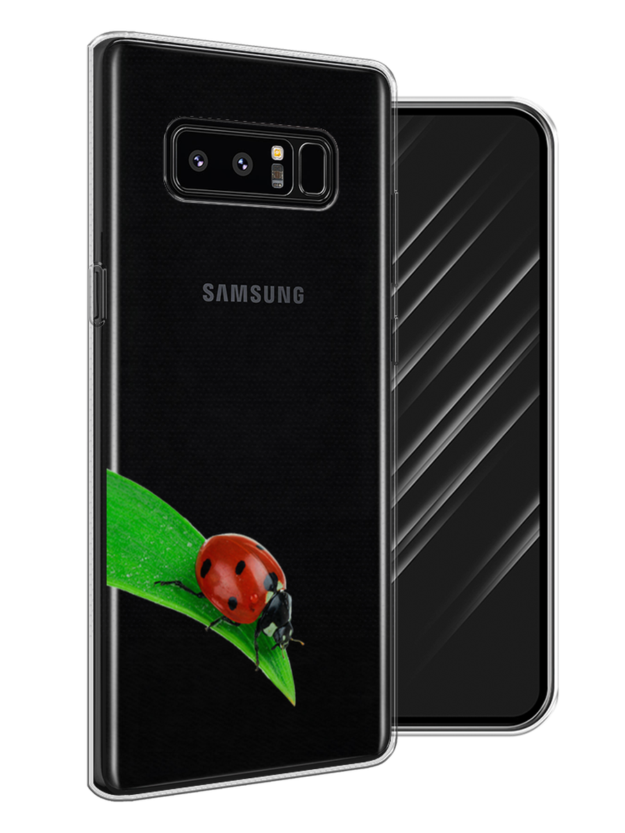

Чехол Awog на Samsung Galaxy Note 8 "На счастье", Белый;красный;зеленый, 25250-1