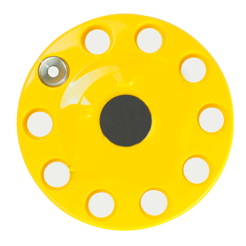 фото Колпак колеса r-22.5 переднего на евродиск пластик (желтый) тт тт-кл-да-11 техно-трейд