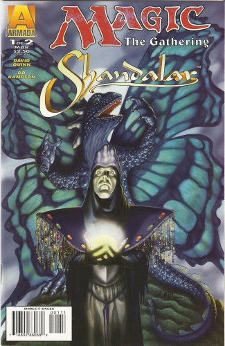 Mtg: комикс shandalar #1 из 2 (на английском) без заводской упаковки