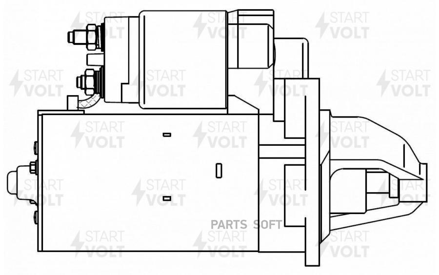 

Стартер для а/м Iveco Daily (11-) 3.0D 2,5кВт (LSt 1620)